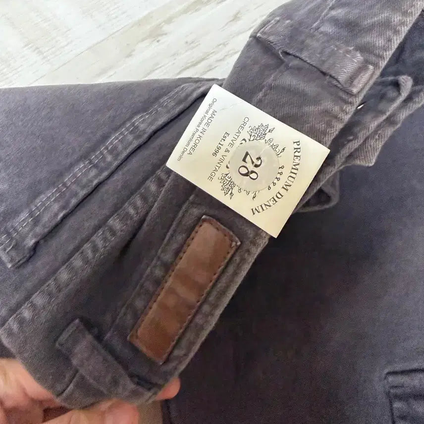 [BUNJANG] Dark Grey Denim Skinny Pants / 다크 그레이 데님 스키니 팬츠