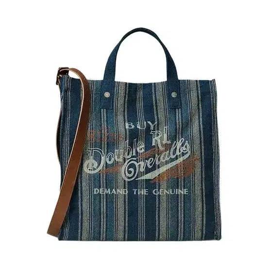 [SOLD OUT] RRL 더블알엘 핸드우븐 인디고 토트백 가방(텍 있음)