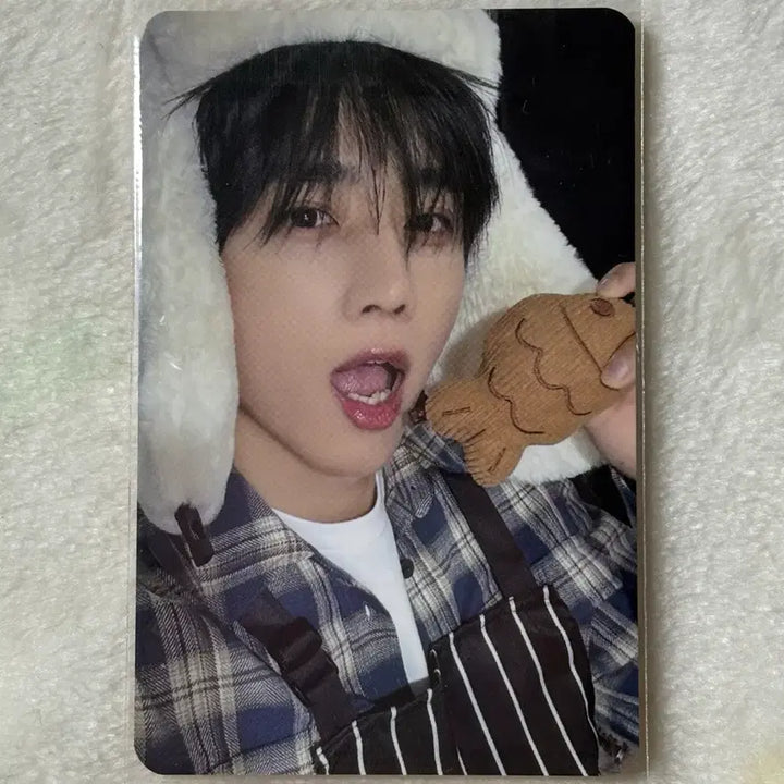 [BUNJANG] The Boyz Sunwoo a;effect Everline POB Photocard / 더보이즈 선우 a;effect 에버라인 붕어빵 가게 ver 미공포