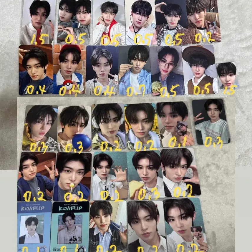 [BUNJANG] Kickflip Photocard POB Album Photocard / 킥플립 포카 미공포 앨범포카 공방포카 양도