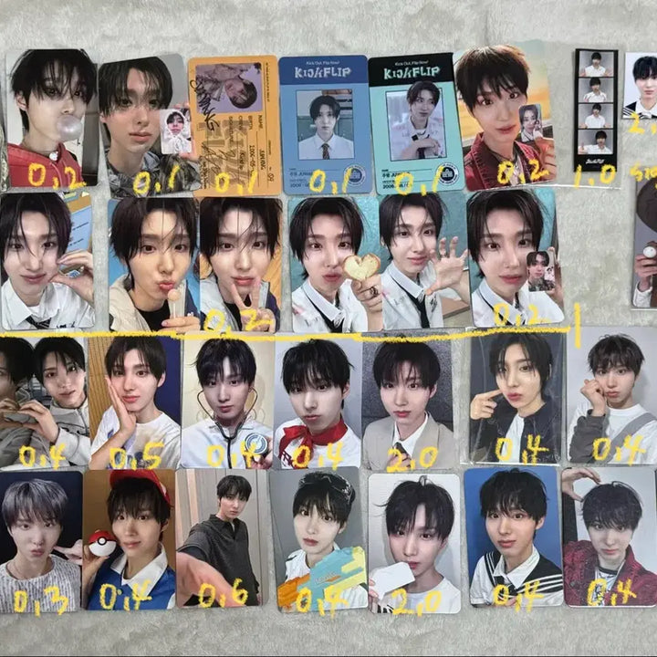 [BUNJANG] Kickflip Photocard POB Album Photocard / 킥플립 포카 미공포 앨범포카 공방포카 양도