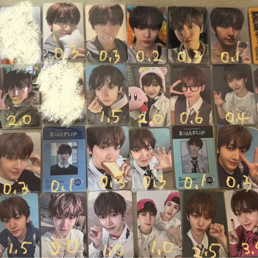 [BUNJANG] Kickflip Photocard POB Album Photocard / 킥플립 포카 미공포 앨범포카 공방포카 양도