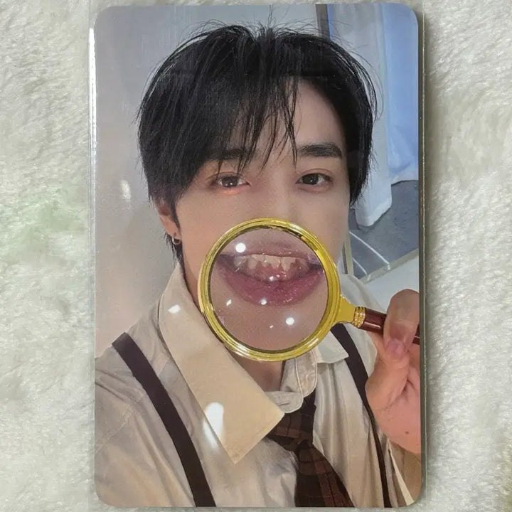 [BUNJANG] The Boyz Sunwoo a;effect Everline Detective Ver. POB Photocard / 더보이즈 선우 a;effect 에버라인 탐정 ver 미공포