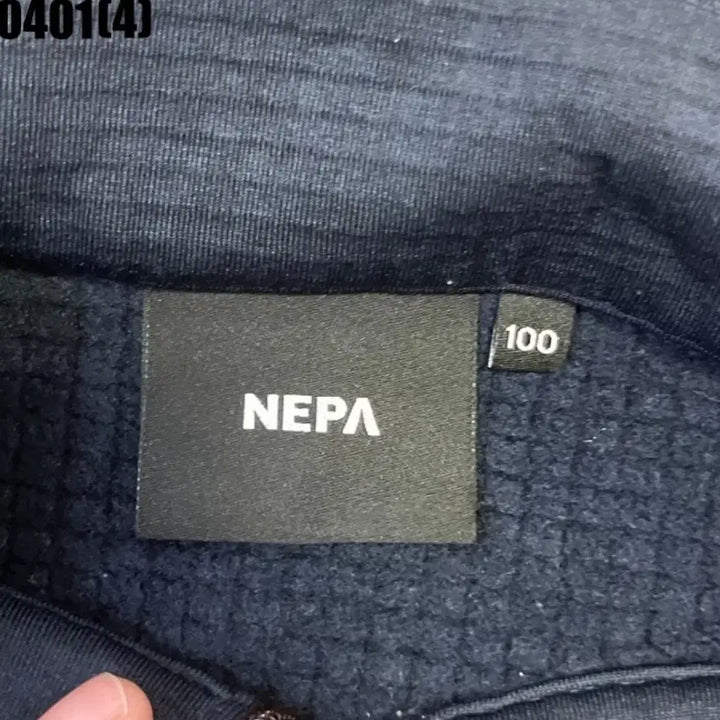 [BUNJANG] Nepa Half-Neck Zip-Up Long Sleeve T-Shirt / 네파 하프넥 집업 긴팔티 100 | 0401 [4]
