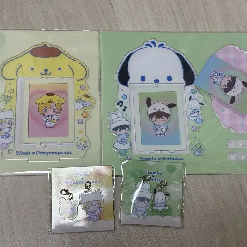 [BUNJANG] PLAVE Noah &amp; Hamin Acrylic Stand &amp; Photocard &amp; Charm Keyring / 택포7.5) 플레이브 플뿌 포토 카드 아크릴 스탠드 참키링 노아 하민
