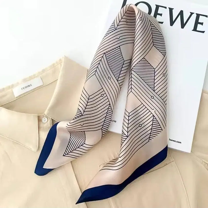 [BUNJANG] Patterned Scarf / 패턴 스카프(새상품)