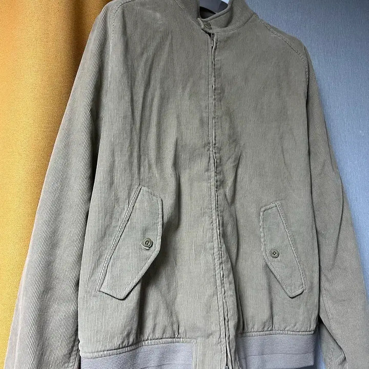 [BUNJANG] Pottery Corduroy Harrington Jacket - Beige - Size 2 / 포터리 코듀로이 헤링턴 베이지 2 사이즈