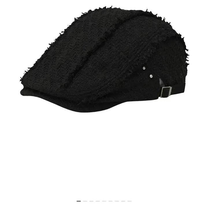 [BUNJANG] Bohemian Seoul Tweed Hunting Cap Black / 잠깐할인 새상품(택있음)보헤미안서울 트위드 헌팅캡 블랙