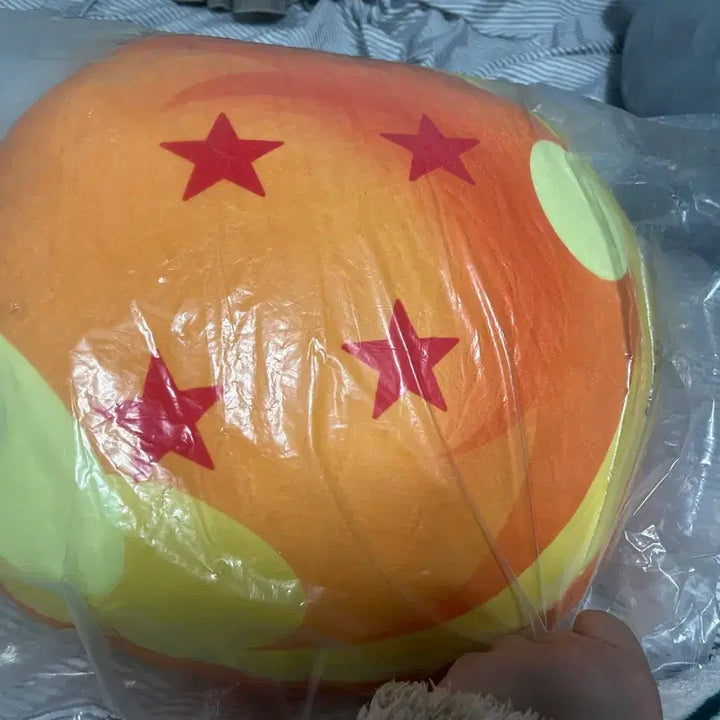 [BUNJANG] Dragon Ball Four-Star Ball Cushion / 드래곤볼 사성구 쿠션 DB 4성구 인형