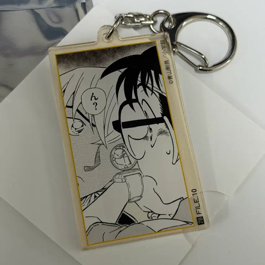 [BUNJANG] Detective Conan 30th Anniversary Official Acrylic Keyring - Amuro Tooru / 명탐정 코난 30주년 전시 공식 아크릴 키링 아무로 안기준