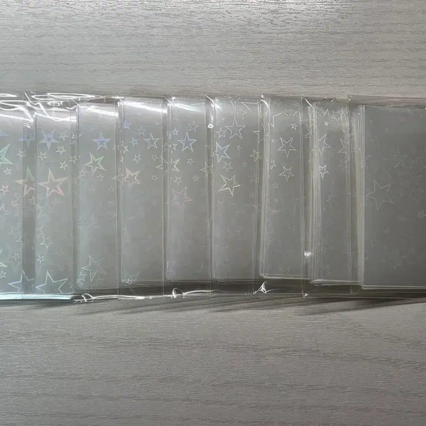 [BUNJANG] Photocard Hologram Sleeve 100pcs / 포카 포토카드 홀로그램 슬리브 100장