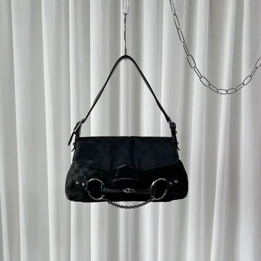 [SOLD OUT] 구찌 홀스빗 체인 숄더백 블랙