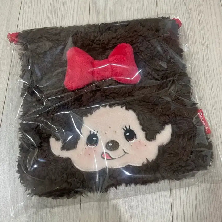 [BUNJANG] Monchhichi Lucky Bag Pouch / 몬치치 복주머니 파우치