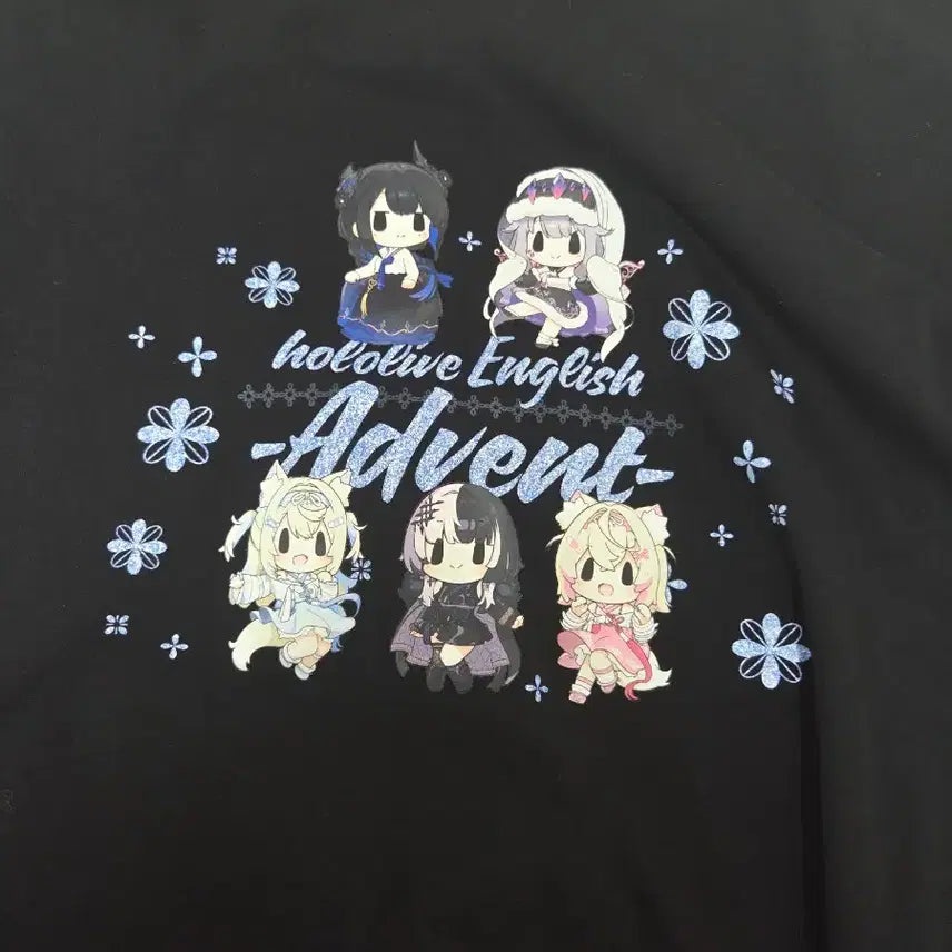 [BUNJANG] Hololive Advent Aniplex Collaboration T-shirt / 홀로라이브 어드벤트 애니플러스 콜라보 티셔츠