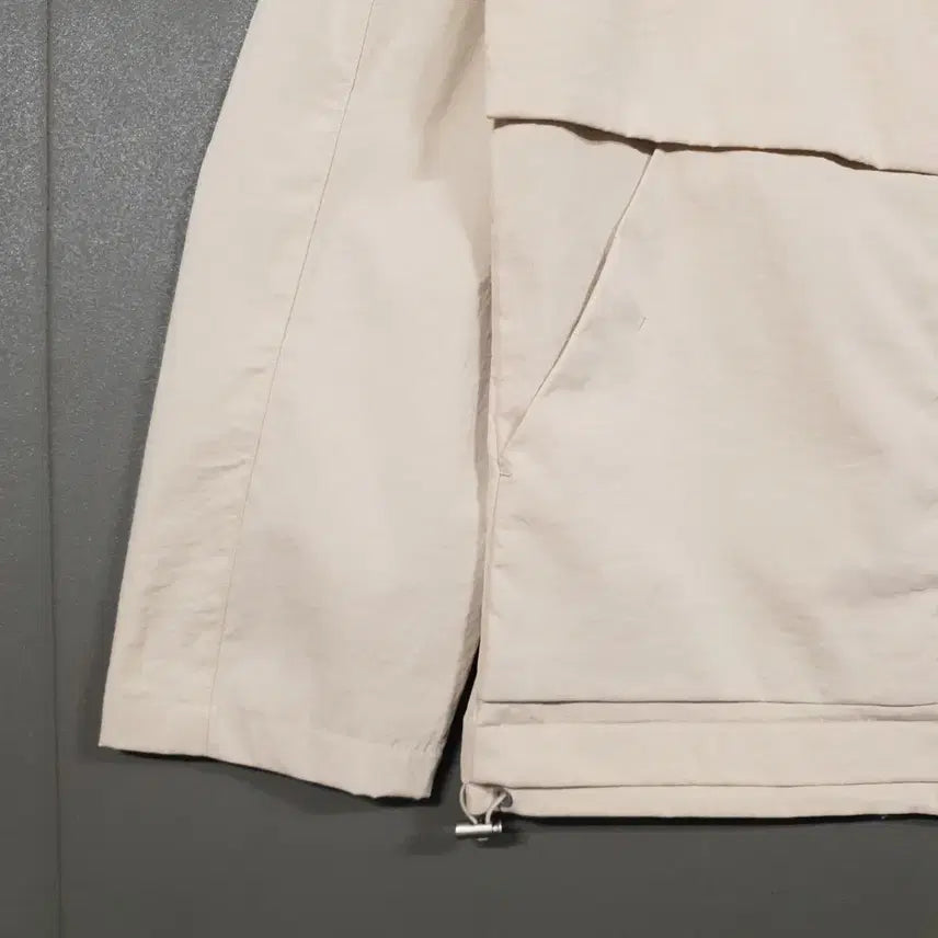 [BUNJANG] Riverclash Ripstop Simple Pocket Colorless Jumper Jacket Beige / XL) 리버클래시 립스탑 심플 포켓 디테일 컬러리스 점퍼 자켓 베이지