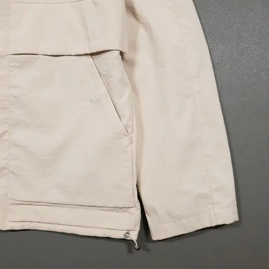 [BUNJANG] Riverclash Ripstop Simple Pocket Colorless Jumper Jacket Beige / XL) 리버클래시 립스탑 심플 포켓 디테일 컬러리스 점퍼 자켓 베이지