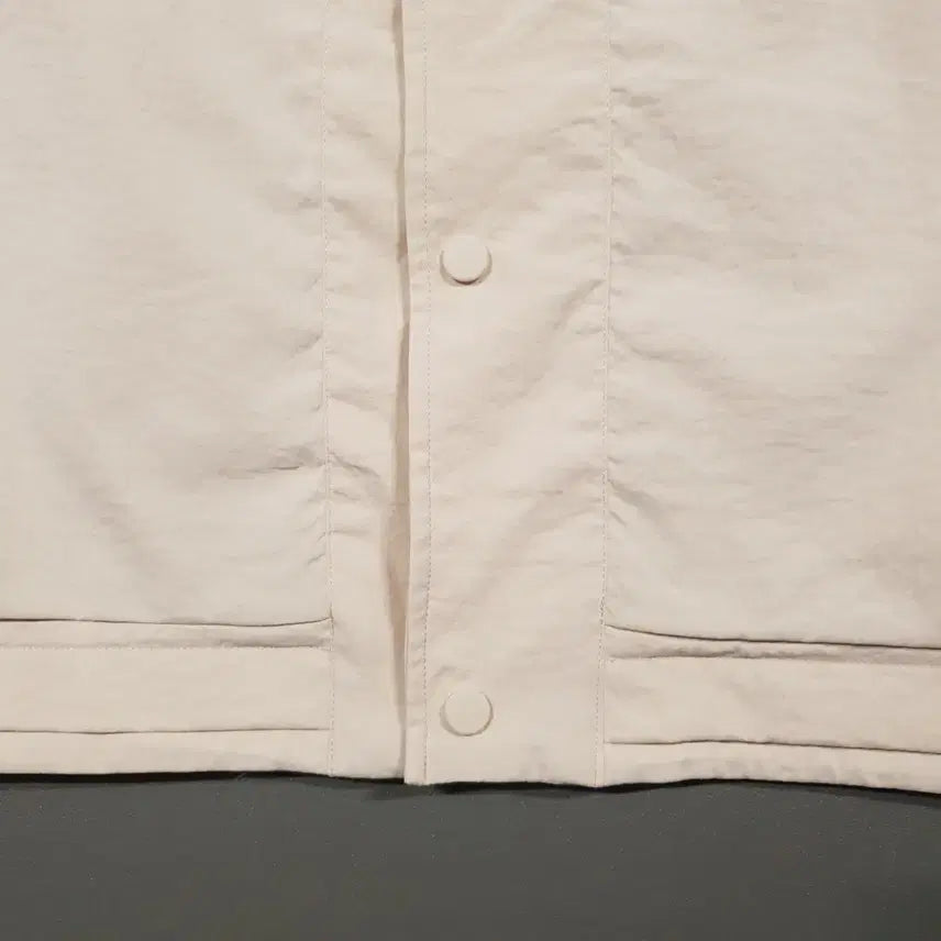 [BUNJANG] Riverclash Ripstop Simple Pocket Colorless Jumper Jacket Beige / XL) 리버클래시 립스탑 심플 포켓 디테일 컬러리스 점퍼 자켓 베이지