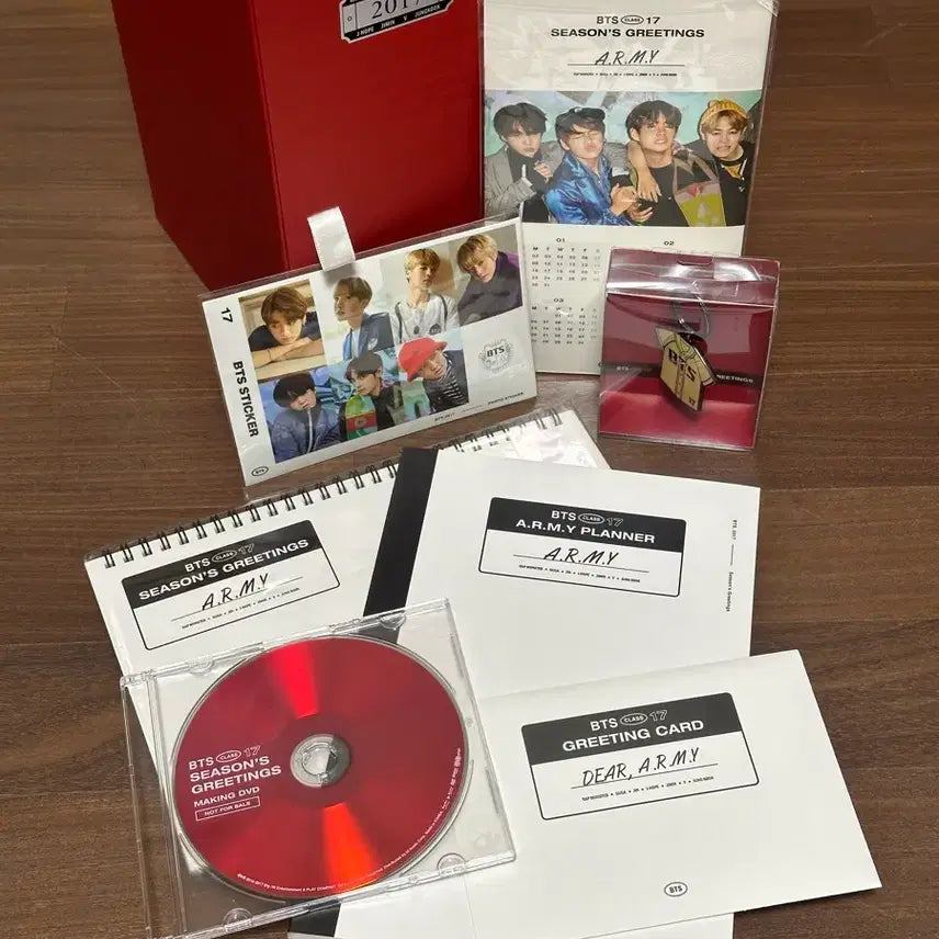 [SOLD OUT] 2017 시즌그리팅 BTS 방탄소년단