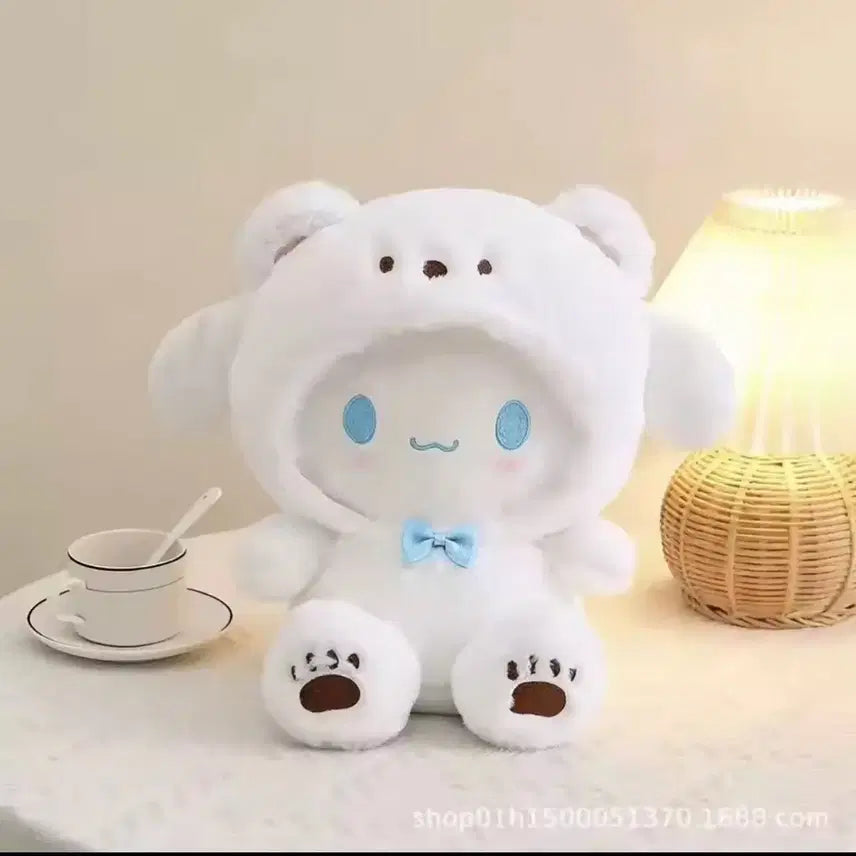 [BUNJANG] Sanrio Cinnamoroll Hooded Plush Doll / 산리오 시나모롤 후드 봉제인형