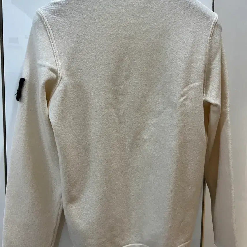 [BUNJANG] Stone Island Ivory Knit Sweater / 스톤아일랜드 아이보리니트 95-100