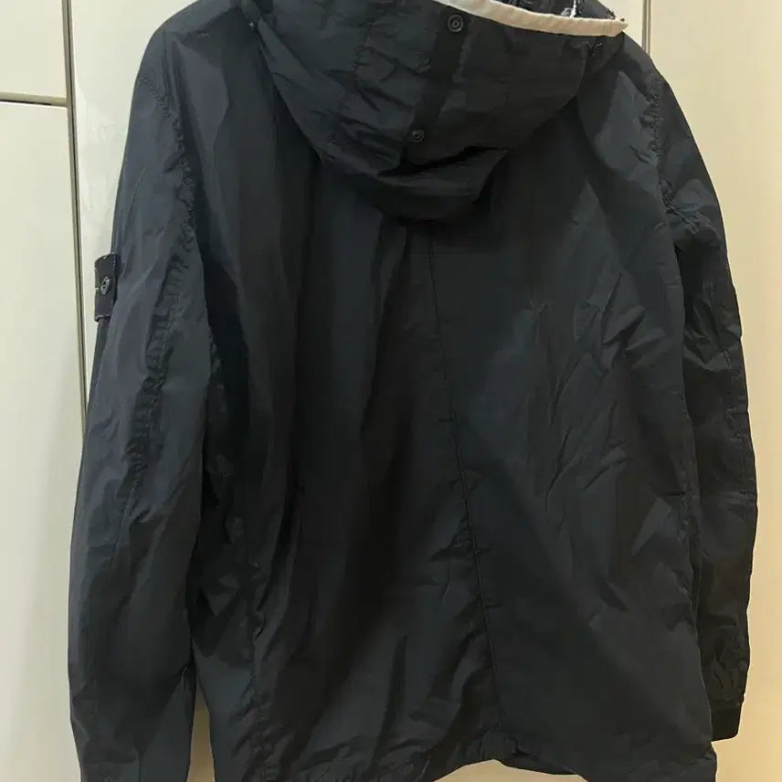 [BUNJANG] Stone Island Nylon Bomber Jacket (Dark Navy) - Size S / 23fw 스톤아일랜드 나일론점퍼 100-105 새상품급