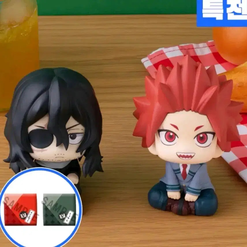 [BUNJANG] My Hero Academia Aizawa &amp; Kirishima Lookup Figure with POB / 나히아 나의히어로아카데미아 아이자와 키리시마 룩업 특전포함 판매합니다