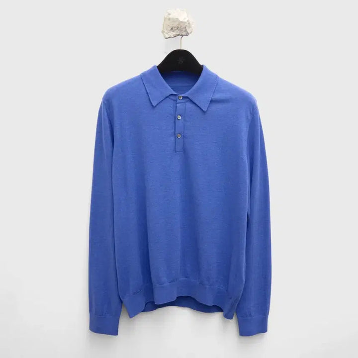 [BUNJANG] Youth Cotton Cashmere Polo Shirt / [M] youth Cotton Cashmere Polo Shirt