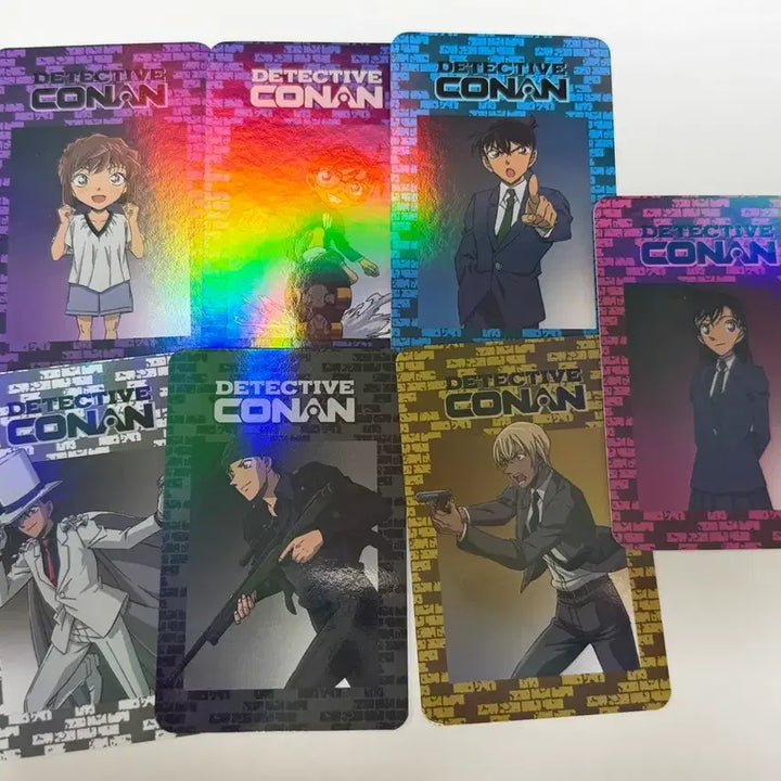 [BUNJANG] Detective Conan Hologram Photocard Set (7 Types) / 명탐정 코난 홀로그램 포토카드 세트 7종