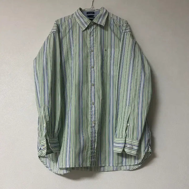 [BUNJANG] Tommy Hilfiger Striped Shirt (L/G 105) / 타미힐피거 스트라이프 셔츠 L/G 105사이즈