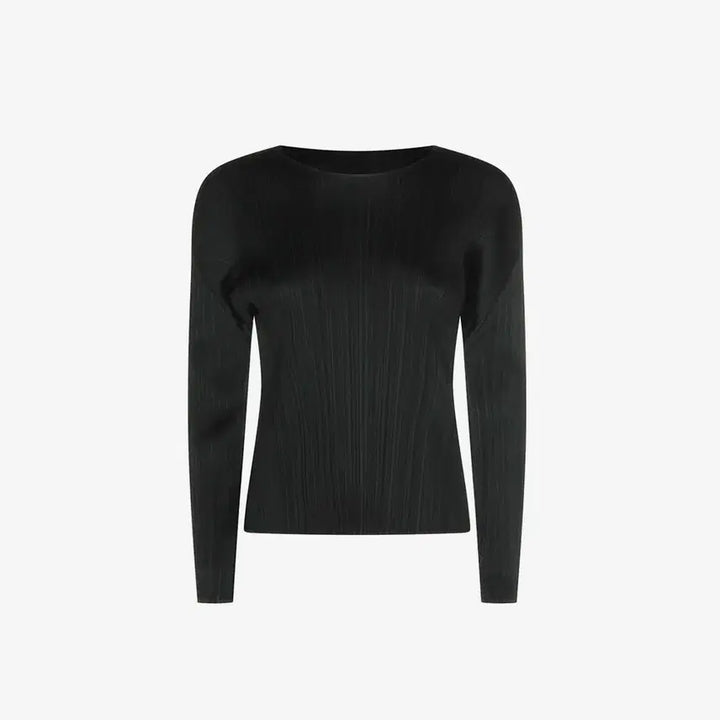 [BUNJANG] Pleats Please Issey Miyake Pleated Sleeve Top / 26SS 플리츠플리즈이세이미야케 플리츠 슬리브 블랙 [5]