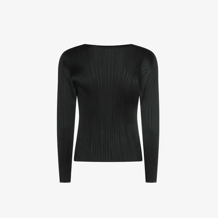 [BUNJANG] Pleats Please Issey Miyake Pleated Sleeve Top / 26SS 플리츠플리즈이세이미야케 플리츠 슬리브 블랙 [5]
