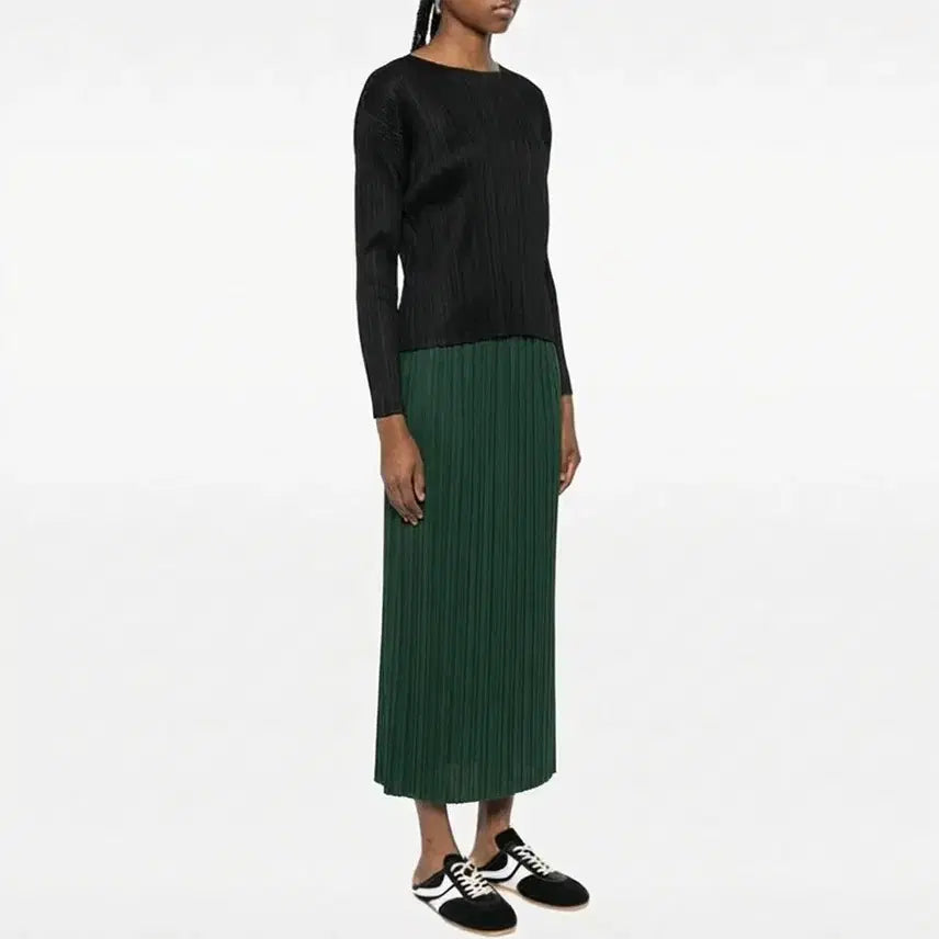 [BUNJANG] Pleats Please Issey Miyake Pleated Sleeve Top / 26SS 플리츠플리즈이세이미야케 플리츠 슬리브 블랙 [5]