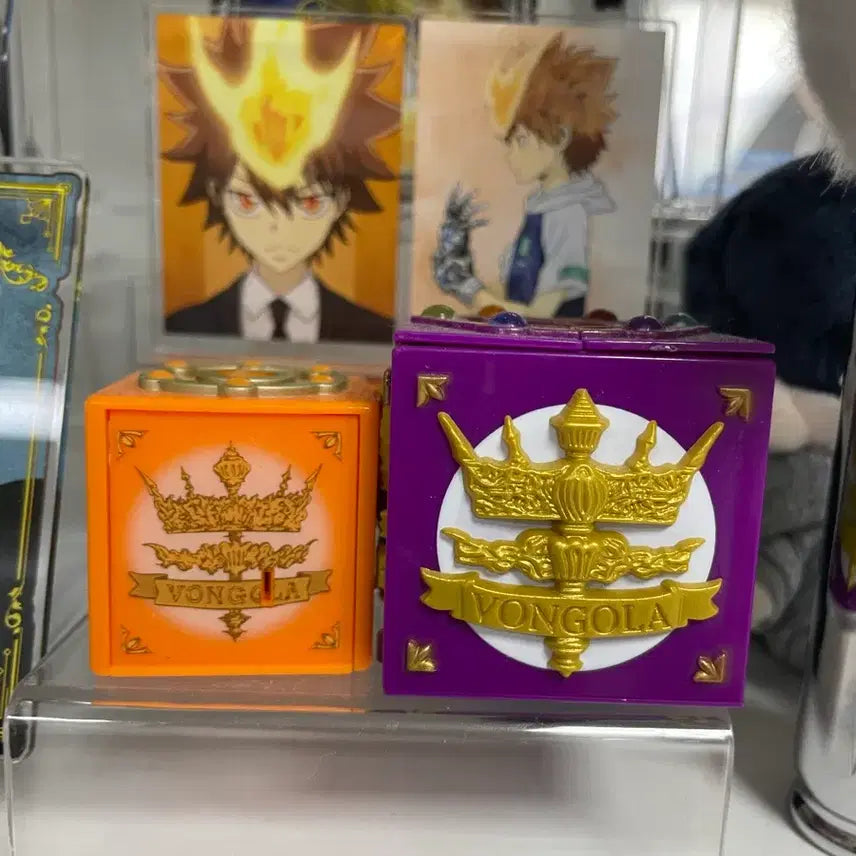 [BUNJANG] Katekyo Hitman Reborn! Vongola Box &amp; Box Laser Bundle Set / 가히리 봉고레 박스,박스레이저 일괄