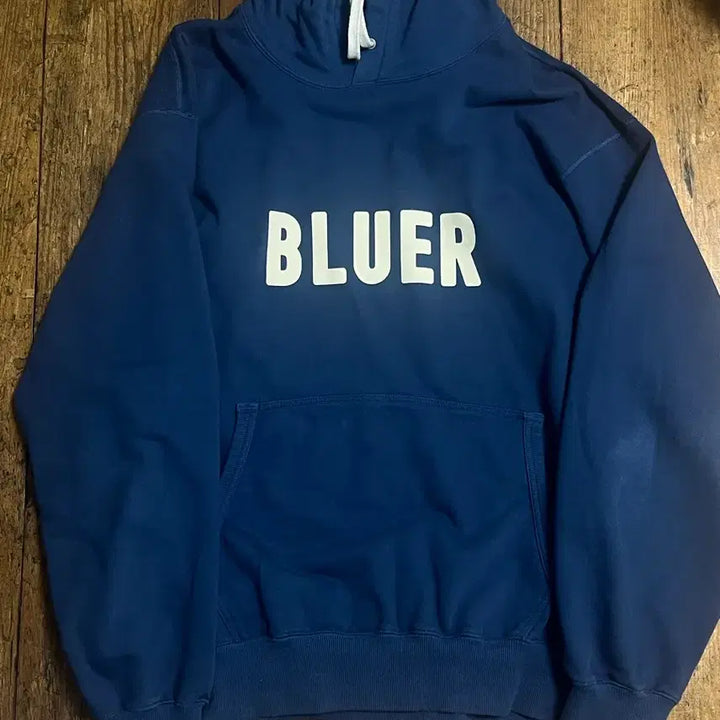 [BUNJANG] NAMER CLOTHING BLUER TEAM HOODIE XL / 네이머클로딩 후드티 XL BLUER TEAM HOODIE DUSTY BL