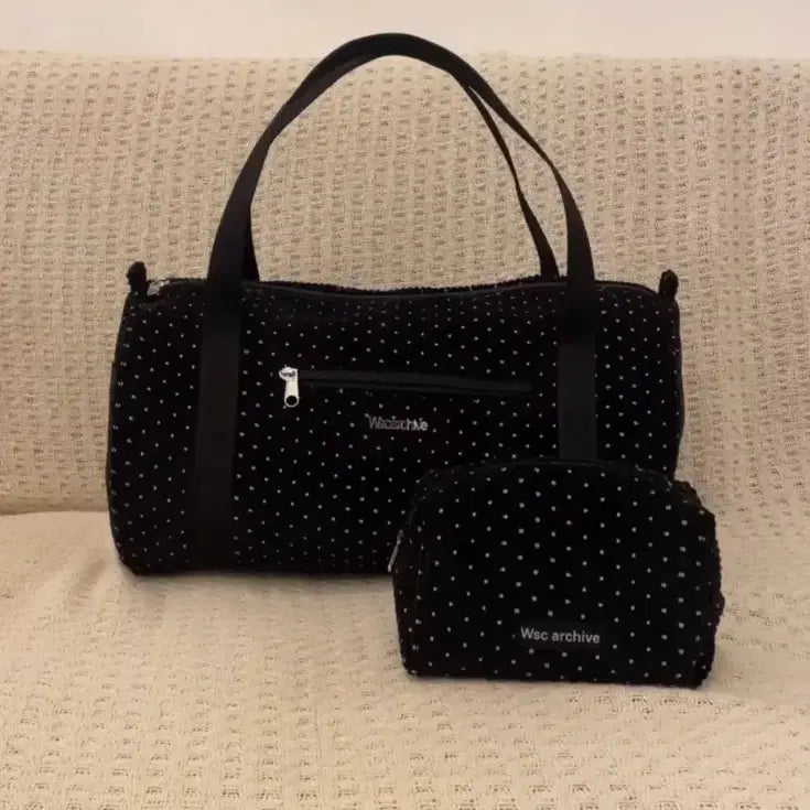 [BUNJANG] Wsc Dot Mini Barrel Bag / Wsc Dot mini barrel bag 005