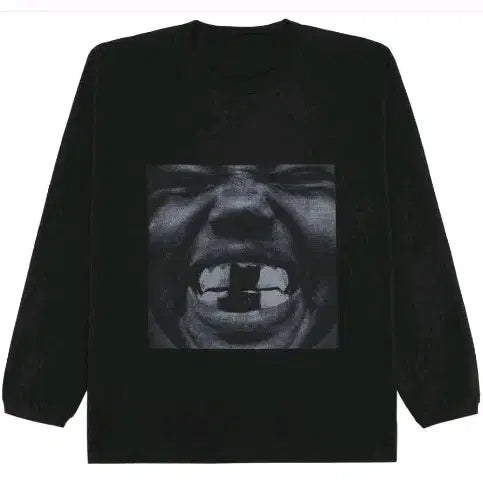 [BUNJANG] Easy Bully LS-01 Long Sleeve T-shirt (Black) / 이지 불리 LS-01 롱슬리브 티셔츠 블랙 1 2 3 사이즈 새제품