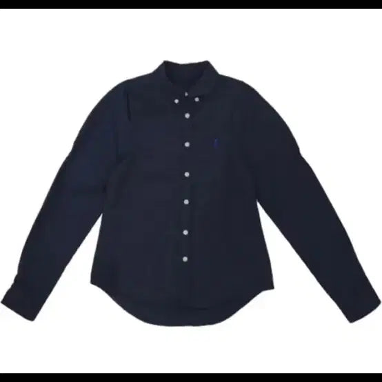 [BUNJANG] Eongss Garden Shirt Navy Size 1 / 에옹쓰 가든 셔츠 네이비 1 사이즈