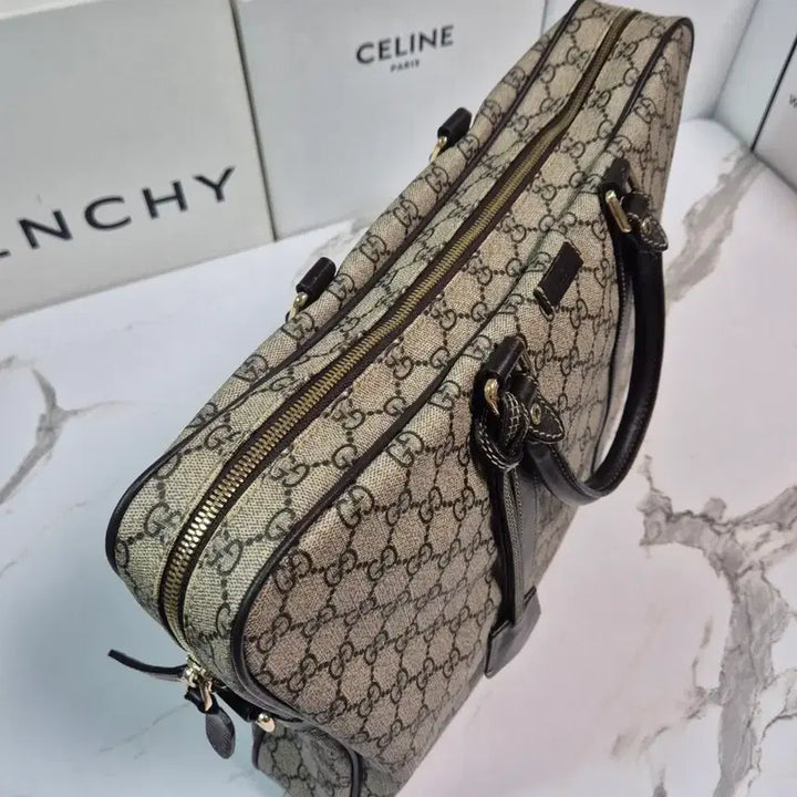 [BUNJANG] Gucci GG Supreme Briefcase Tote Bag / (정품) 구찌 GG 수프림 브리프케이스 남자 서류가방 토트백