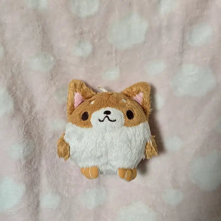 [BUNJANG] Vintage Dog Plush Toy / 동글 강아지 인형 고전 빈티지 인형