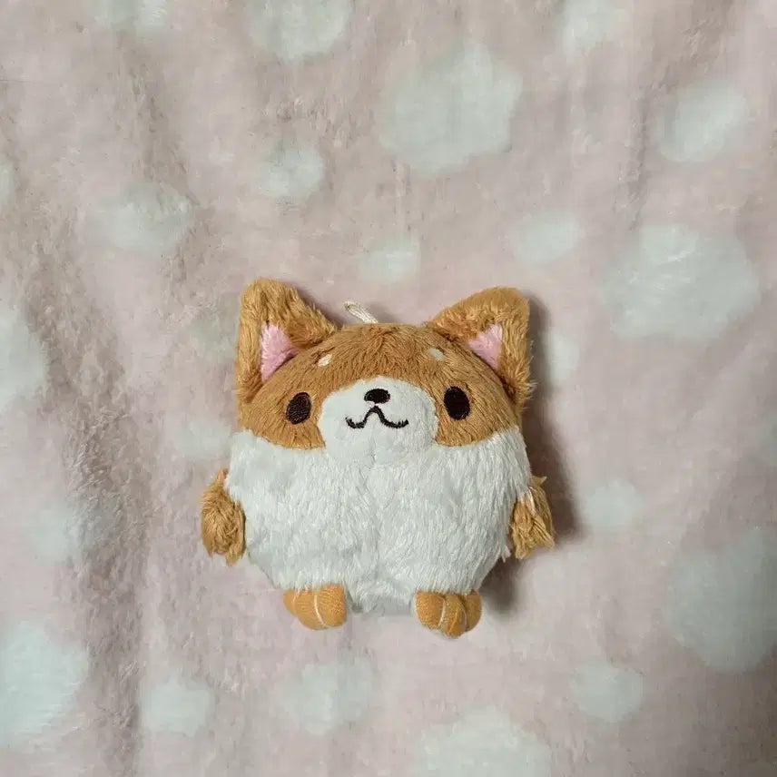 [BUNJANG] Vintage Dog Plush Toy / 동글 강아지 인형 고전 빈티지 인형
