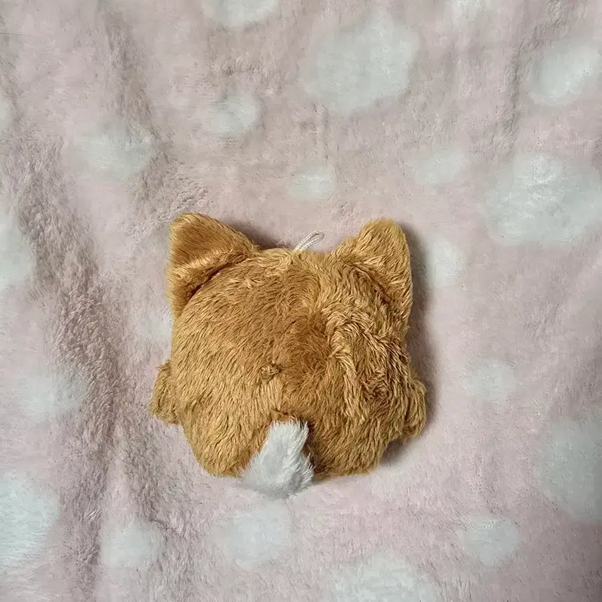 [BUNJANG] Vintage Dog Plush Toy / 동글 강아지 인형 고전 빈티지 인형