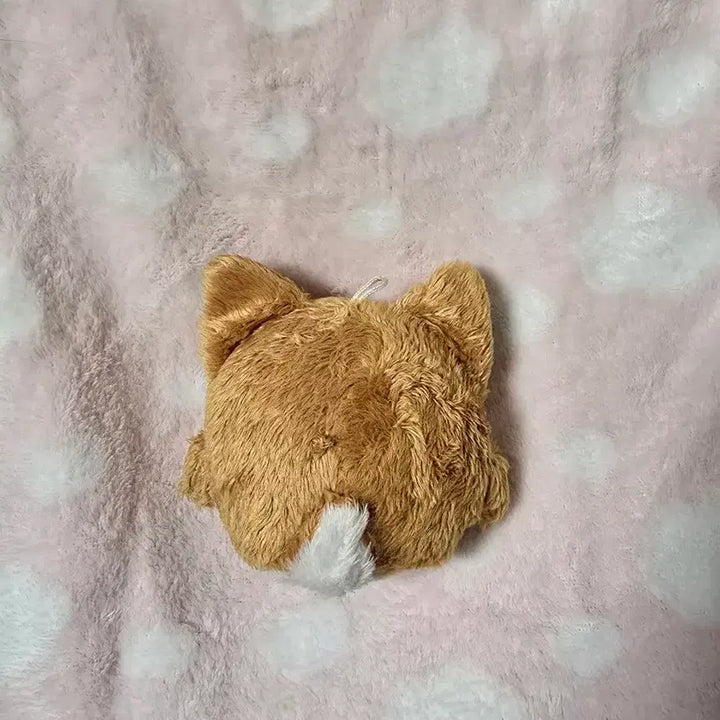 [BUNJANG] Vintage Dog Plush Toy / 동글 강아지 인형 고전 빈티지 인형