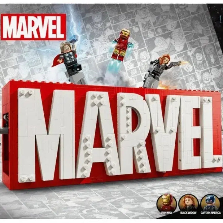 [BUNJANG] LEGO Marvel Logo and Minifigures 76313 / 레고 76313 마블로고와 미니피겨