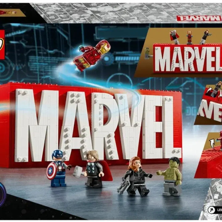 [BUNJANG] LEGO Marvel Logo and Minifigures 76313 / 레고 76313 마블로고와 미니피겨