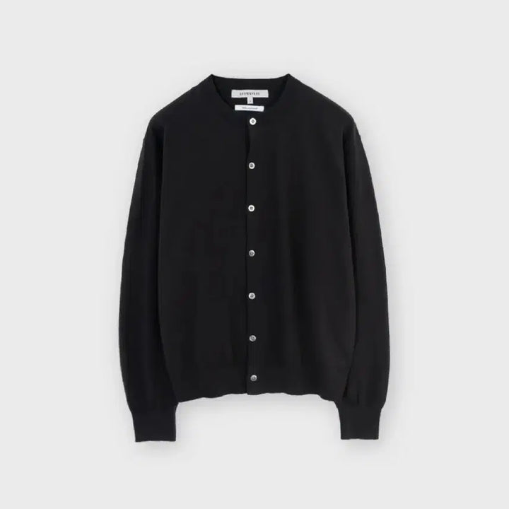 [BUNJANG] Braun Yard Cotton Cashmere Round Cardigan Black Size 4 / 새상품 ))) 브라운야드 코튼 캐시미어 라운드 가디건 블랙 4