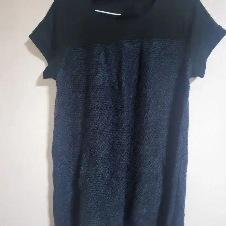 [BUNJANG] Blue Boucle Color Block Dress Bundle Set / (일괄2벌)블루 부클배색원피스 95