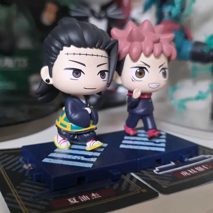 [BUNJANG] EAKI Jujutsu Kaisen Geto Suguru Mini Figure / 주술회전 EAKI 워킹스텝 미니 피규어 게토 스구루