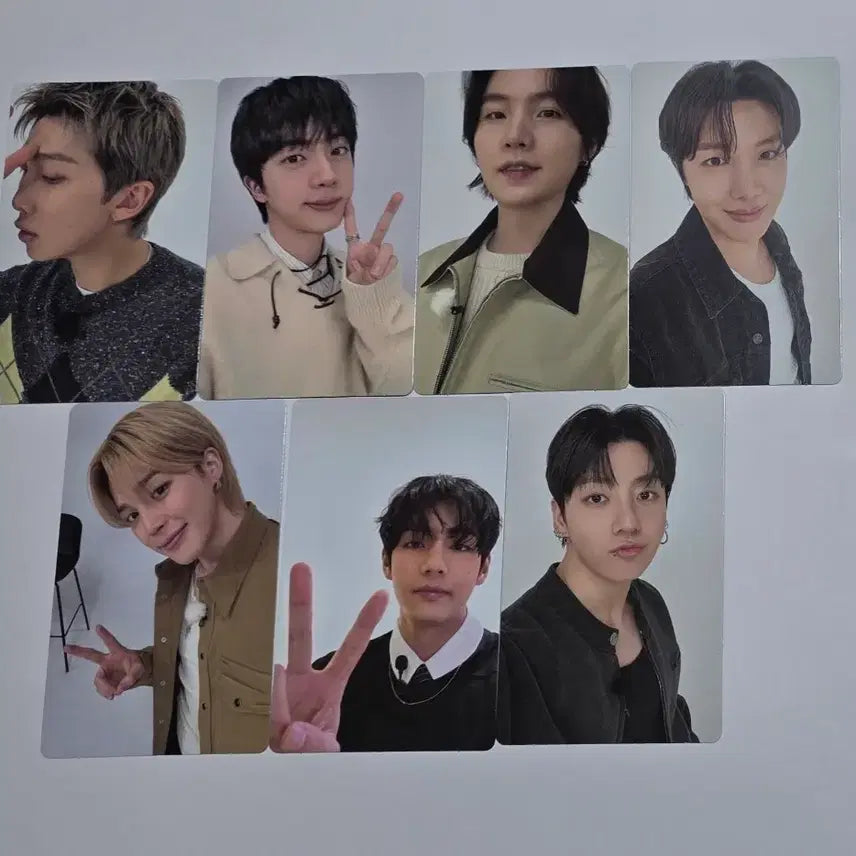 [BUNJANG] 방탄 bts 아리랑 위버스 특전 A포카 드볼 세트 / 방탄 bts 아리랑 위버스 특전 A포카 드볼 세트
