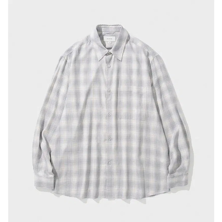 [BUNJANG] Navona Shirt V2 Check Grey / 새상품 ))) 셔터 Navona Shirt V2 Check Grey