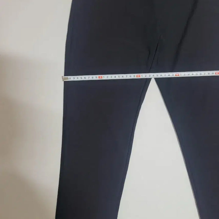 [BUNJANG] Black Elastic Waistband Summer Pants / 검정색 허리밴딩 바지  여름바지